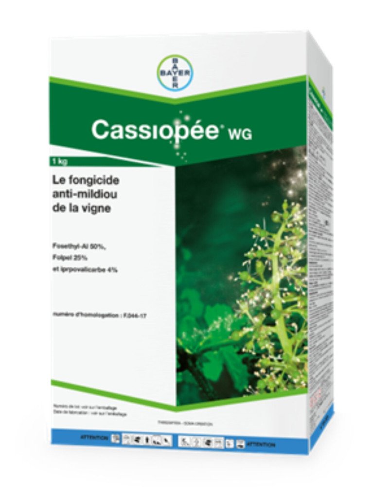 Cassiopée WG | Fongicide Anti-Mildiou Vigne Triple Action