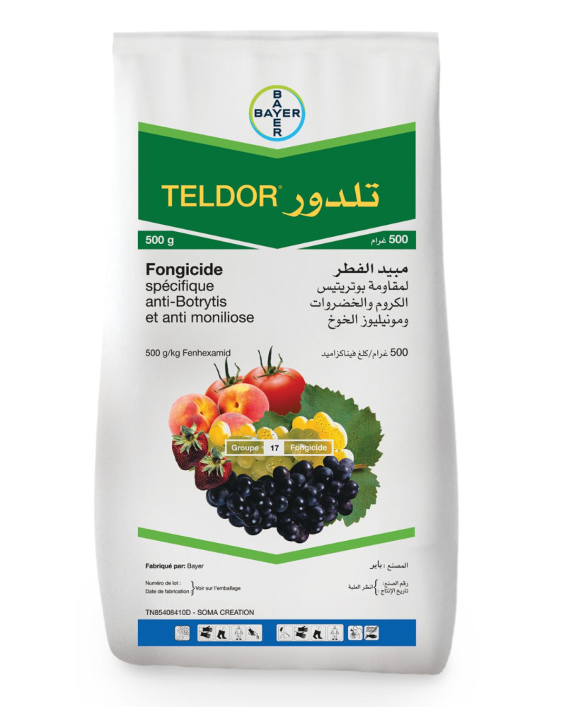 Teldor | Fenhexamide Fongicide Botrytis et Moniliose