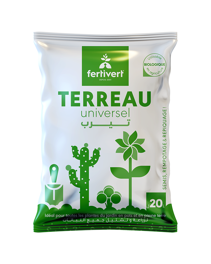 Terreau Universel Fertivert | 70% Humus & 30% Tourbe
