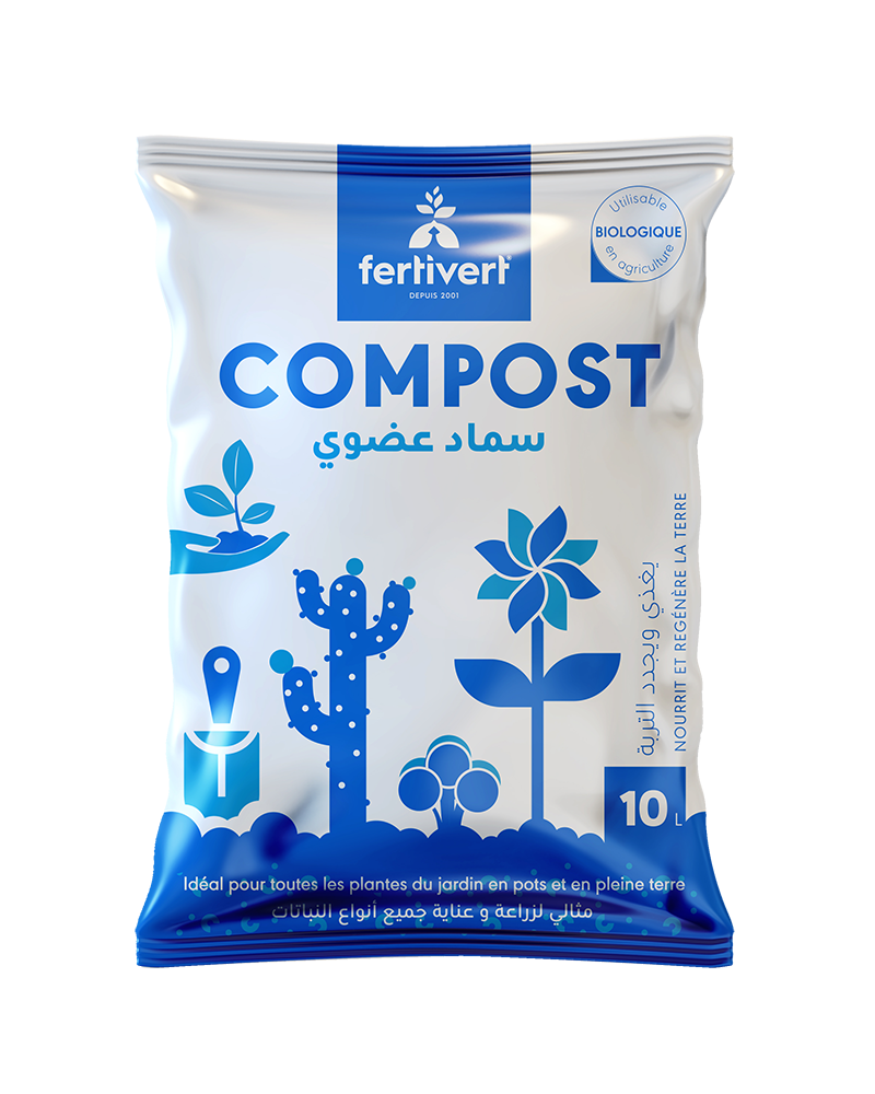 Compost Fertivert | Compost Organique pour Jardin et Agriculture