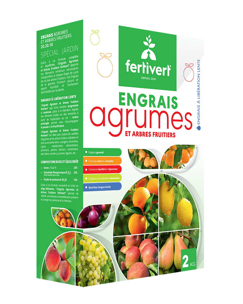 ENGRAIS AGRUMES ET ARBRES FRUITIERS