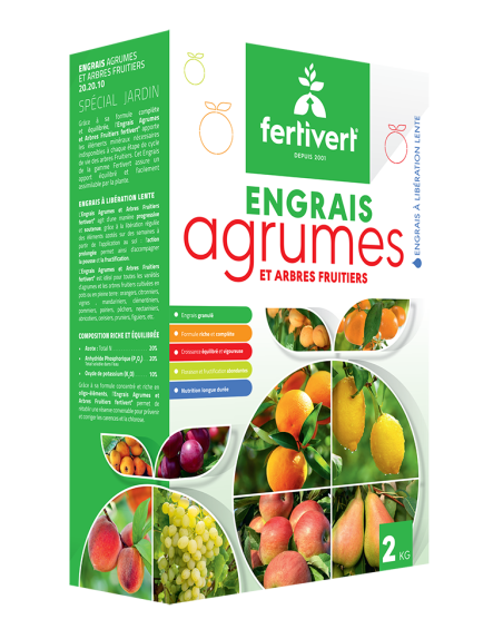 ENGRAIS AGRUMES ET ARBRES FRUITIERS