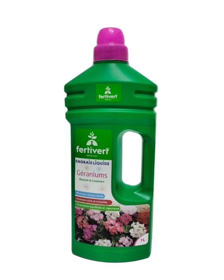 Engrais Fleurs et Arbustes à Fleurs Fertivert | NPK Liquide
