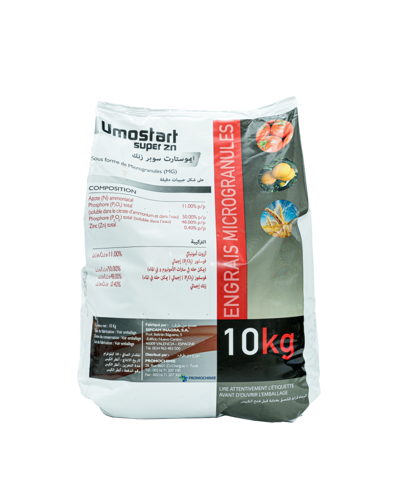 Umostart Super Zn | Engrais Starter Microgranulé NPK + Zinc