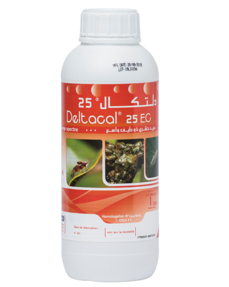 DELTACAL® 25 EC – Insecticide deltaméthrine polyvalent