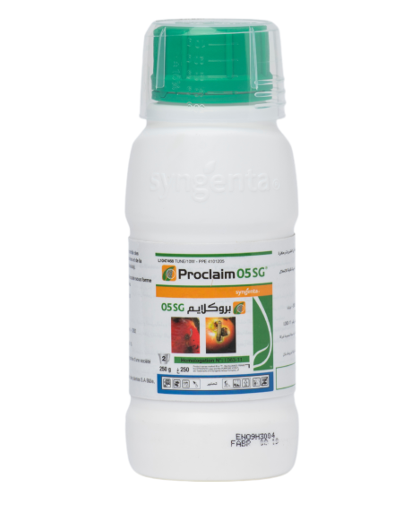 PROCLAIM® 05 SG – Insecticide contre Tuta et noctuelles