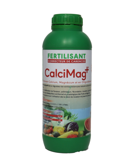 CalciMag Plus Fertivert – Calcium, Magnésium et Anti-Stress des Plantes
