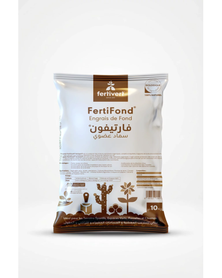 FertiFond Fertivert | Engrais Organique de Fond Riche en Humus