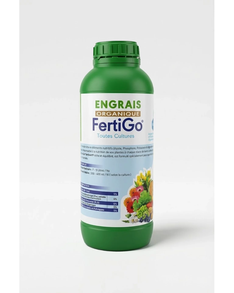 FertiGo – Engrais Organique NPK Complet | Fertivert - Agriclic
