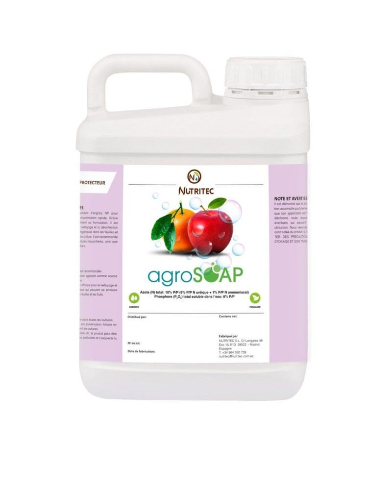 AGROSOAP – Engrais Foliaire NP & Nettoyant | Agriclic.tn