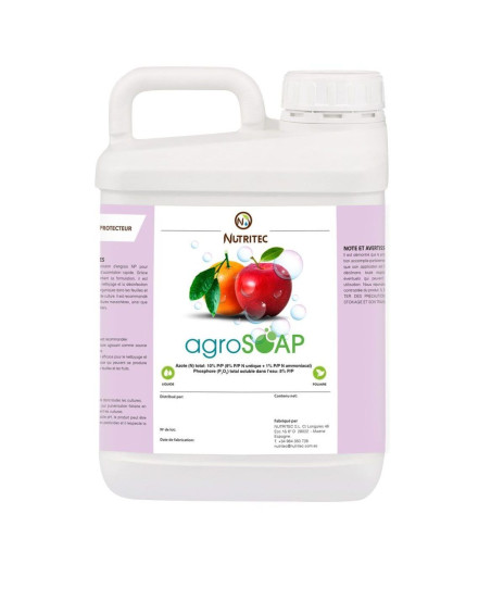 AGROSOAP – Engrais Foliaire NP & Nettoyant | Agriclic.tn