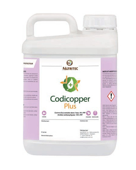 CODICOPPER PLUS – Correcteur Cuivre Systémique | Agriclic.tn