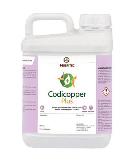 CODICOPPER PLUS – Correcteur Cuivre Systémique | Agriclic.tn