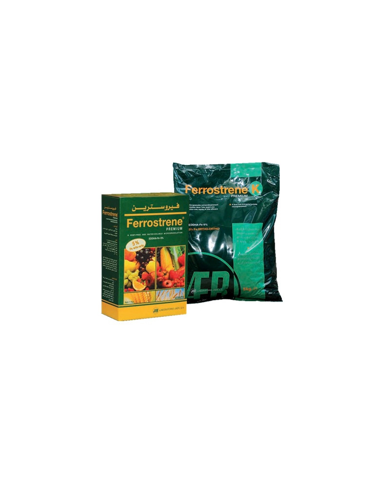 FERROSTRENE PREMIUM – Fer EDDHA 6 % Ortho-Ortho | Agriclic.tn