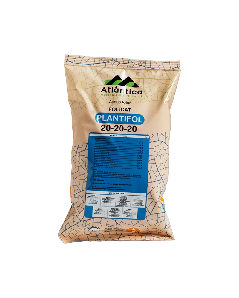 PLANTIFOL 20-20-20 – Engrais foliaire NPK équilibré