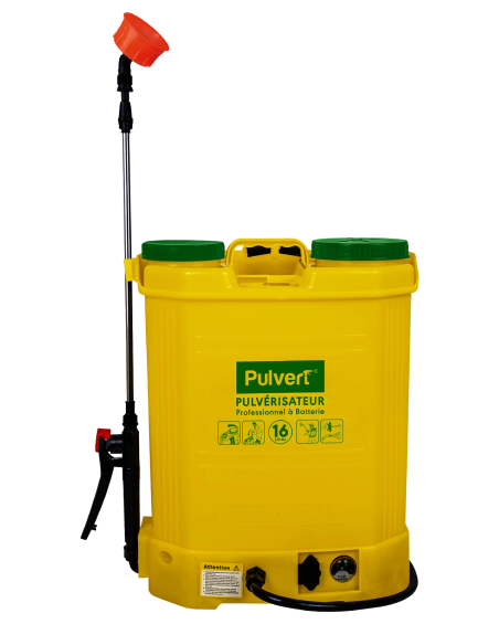 Pulvérisateur PULVERT 16L à Batterie | Électrique Rechargeable