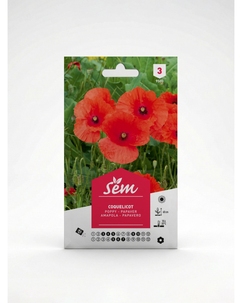 Coquelicot – Semences de Fleurs Ornementales | Agriclic.tn
