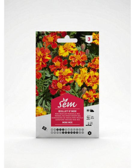 Œillet d’Inde Mini Mix – Semences | Agriclic.tn