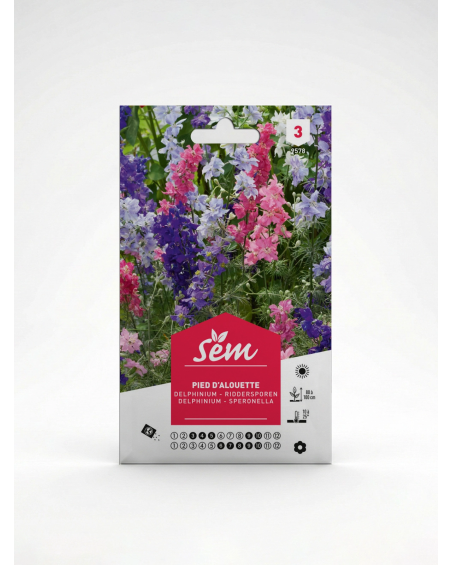 Pied d’Alouette – Semences de Fleurs | Agriclic.tn