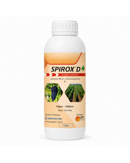 Spirox D® – Fongicide systémique contre l’oïdium de la vigne