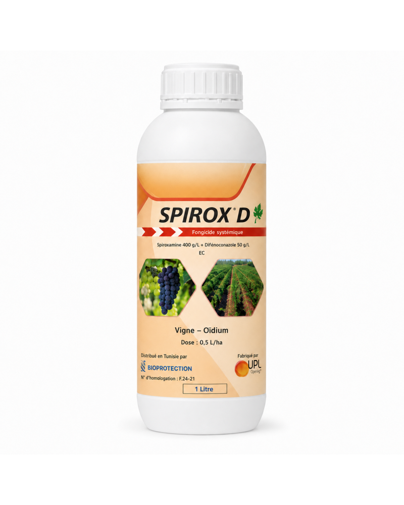 Spirox D® – Fongicide systémique contre l’oïdium de la vigne