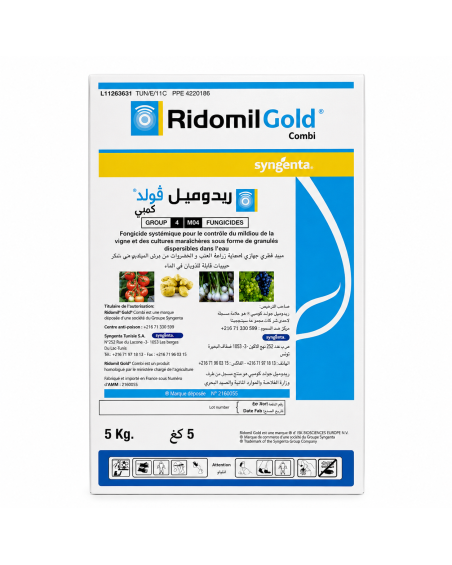 Ridomil Gold® Combi WG  Fongicide anti-mildiou
