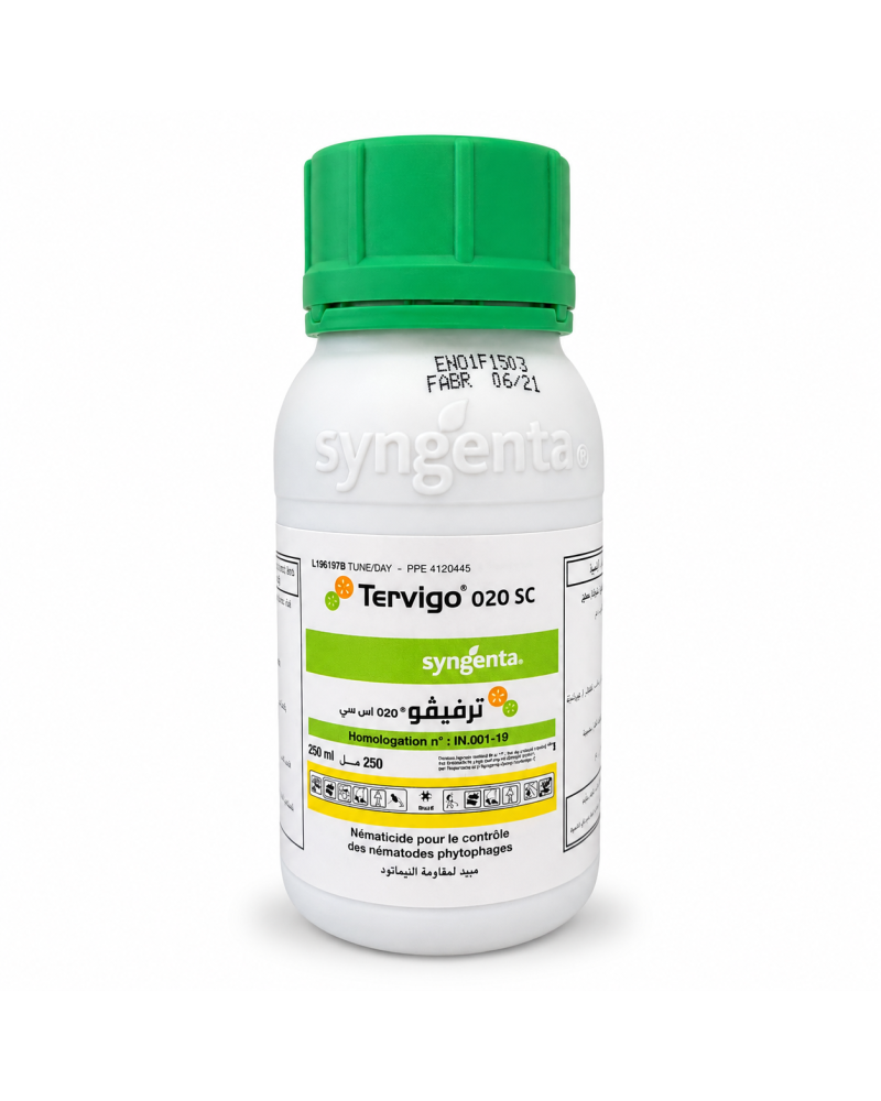 TERVIGO® 020 SC – Nématicide à base d’abamectine