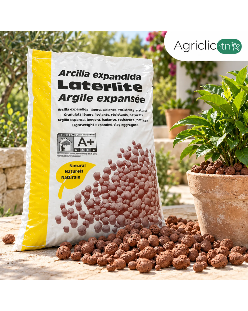 Argile expansée 50 L – Drainage des pots et substrats
