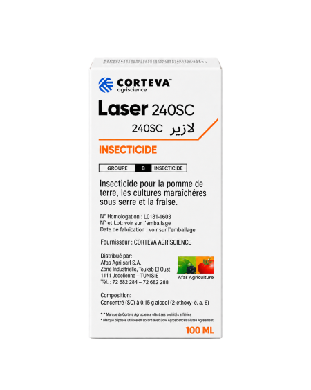 LASER 240 SC – Insecticide au spinosad | Agriclic.tn