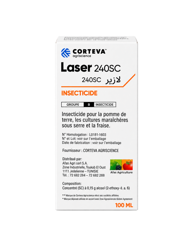 LASER 240 SC – Insecticide au spinosad | Agriclic.tn