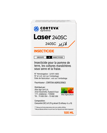 LASER 240 SC – Insecticide au spinosad | Agriclic.tn