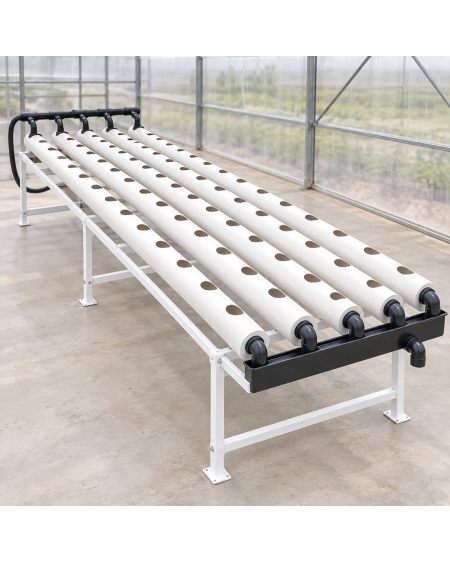 Kit NFT en Table 3 m – 5 Lignes, 75 Plants | Agriclic.tn
