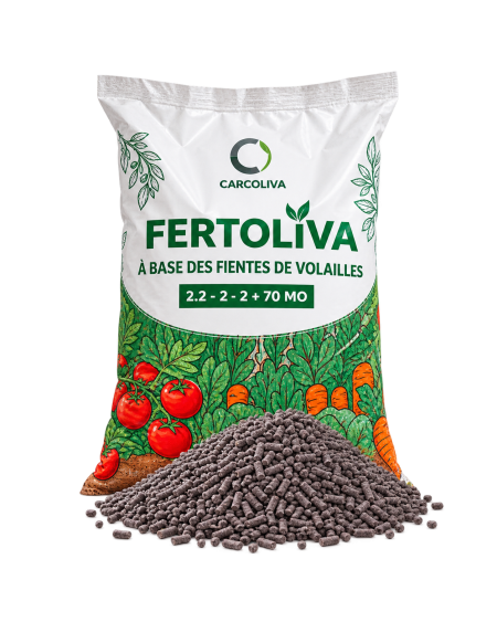 FERTOLIVA – Engrais Organique 70 % Matière Organique | Agriclic.tn