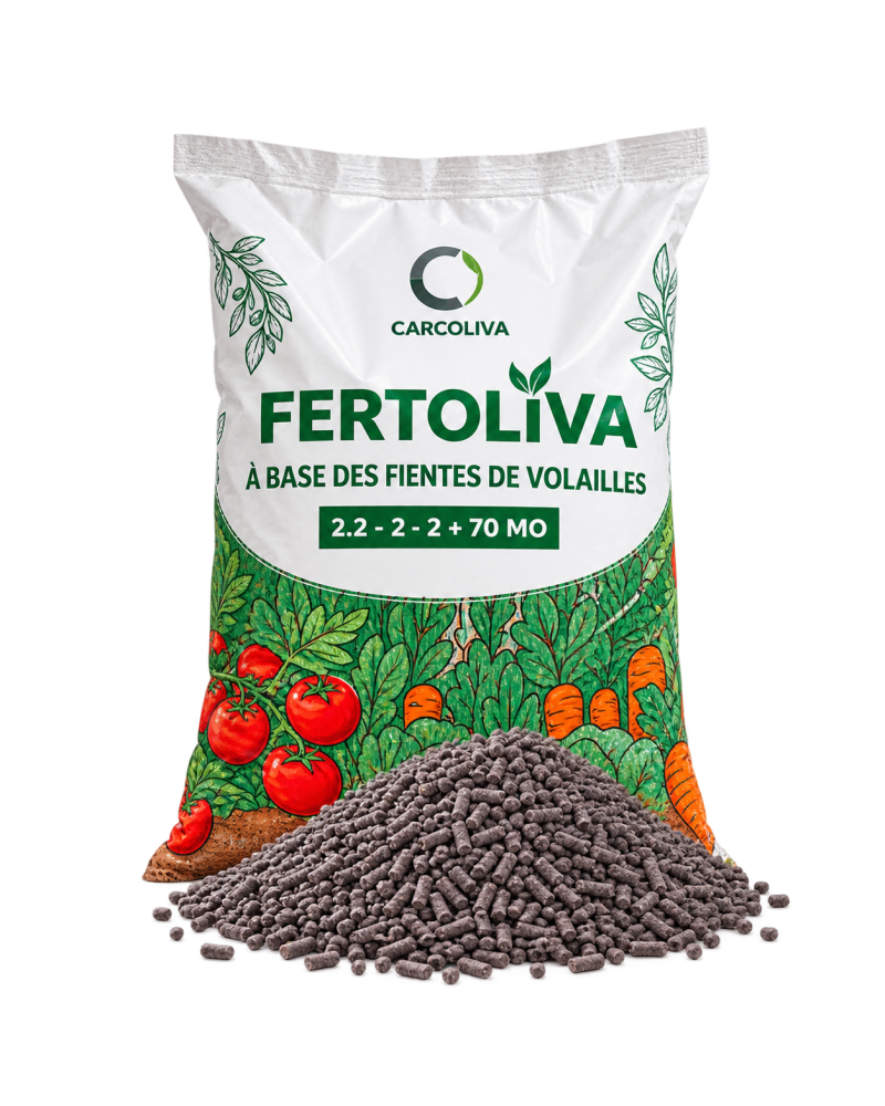 FERTOLIVA – Engrais Organique 70 % Matière Organique | Agriclic.tn