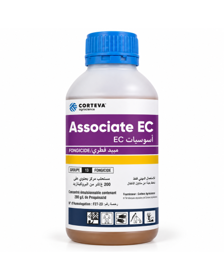 ASSOCIATE EC – Proquinazid 200 g/L Anti-Oïdium | Agriclic.tn