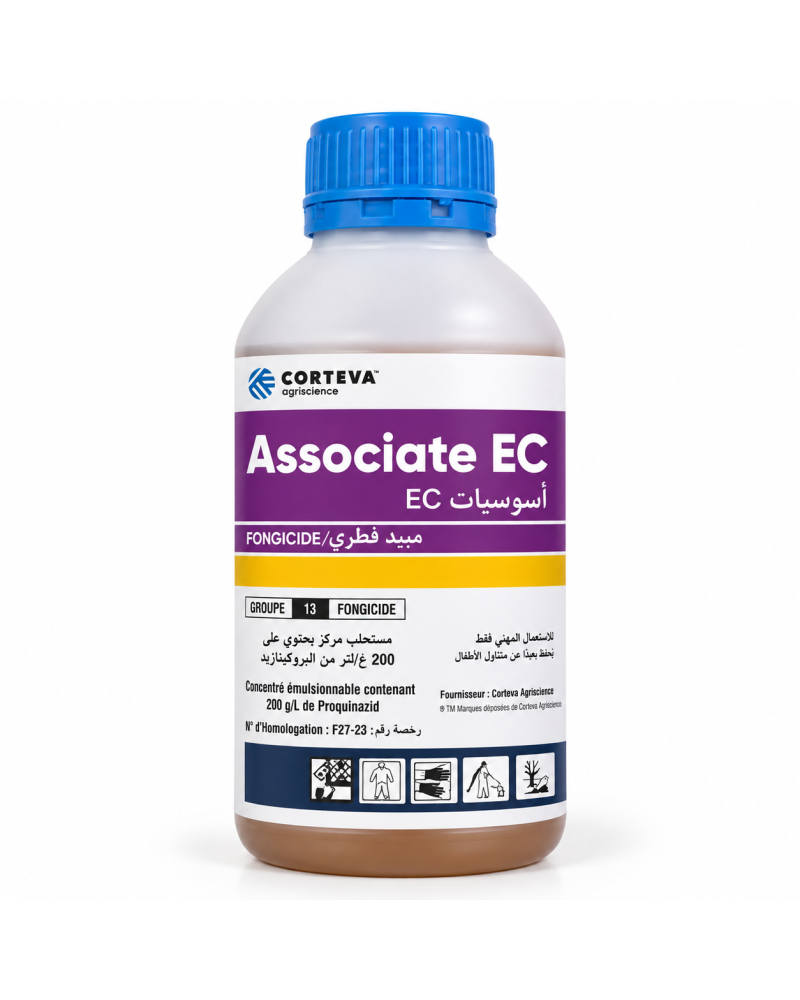 ASSOCIATE EC – Proquinazid 200 g/L Anti-Oïdium | Agriclic.tn