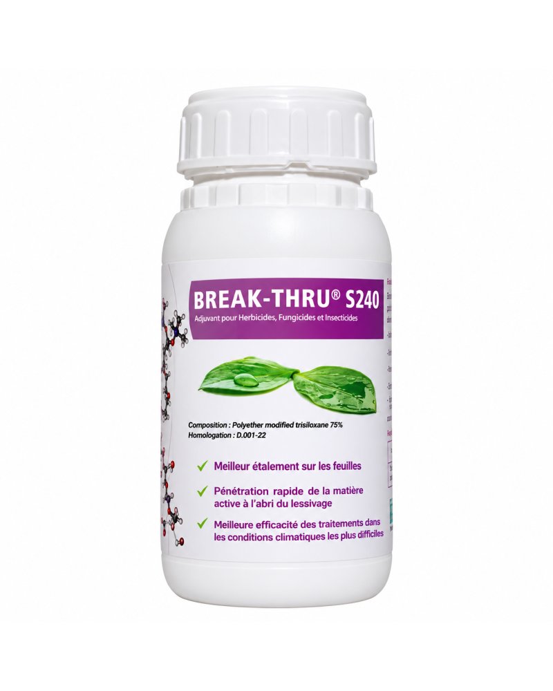 BREAK-THRU S 240 – Adjuvant Super-Mouillant | Agriclic.tn